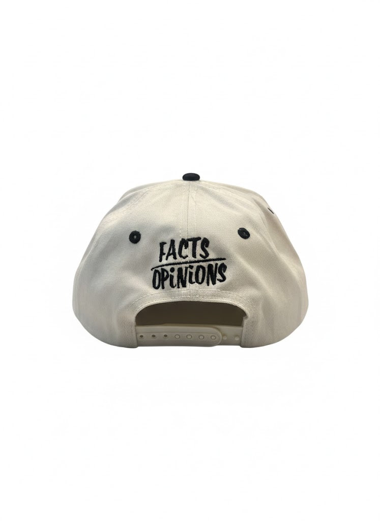 Khaki and Black SnapBack - FXCTS Logo